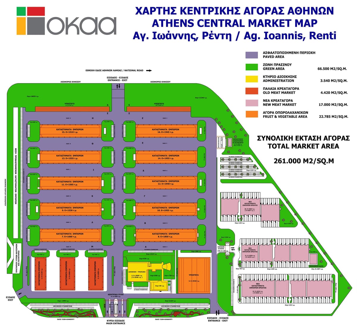 карту Афин