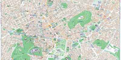 Афина карте